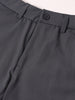 Men's Grey Slim Fit Solid Casual Chinos