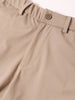 Men's Brown Slim Fit Solid Casual Chinos
