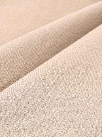Men's Beige Slim Fit Solid Casual Chinos