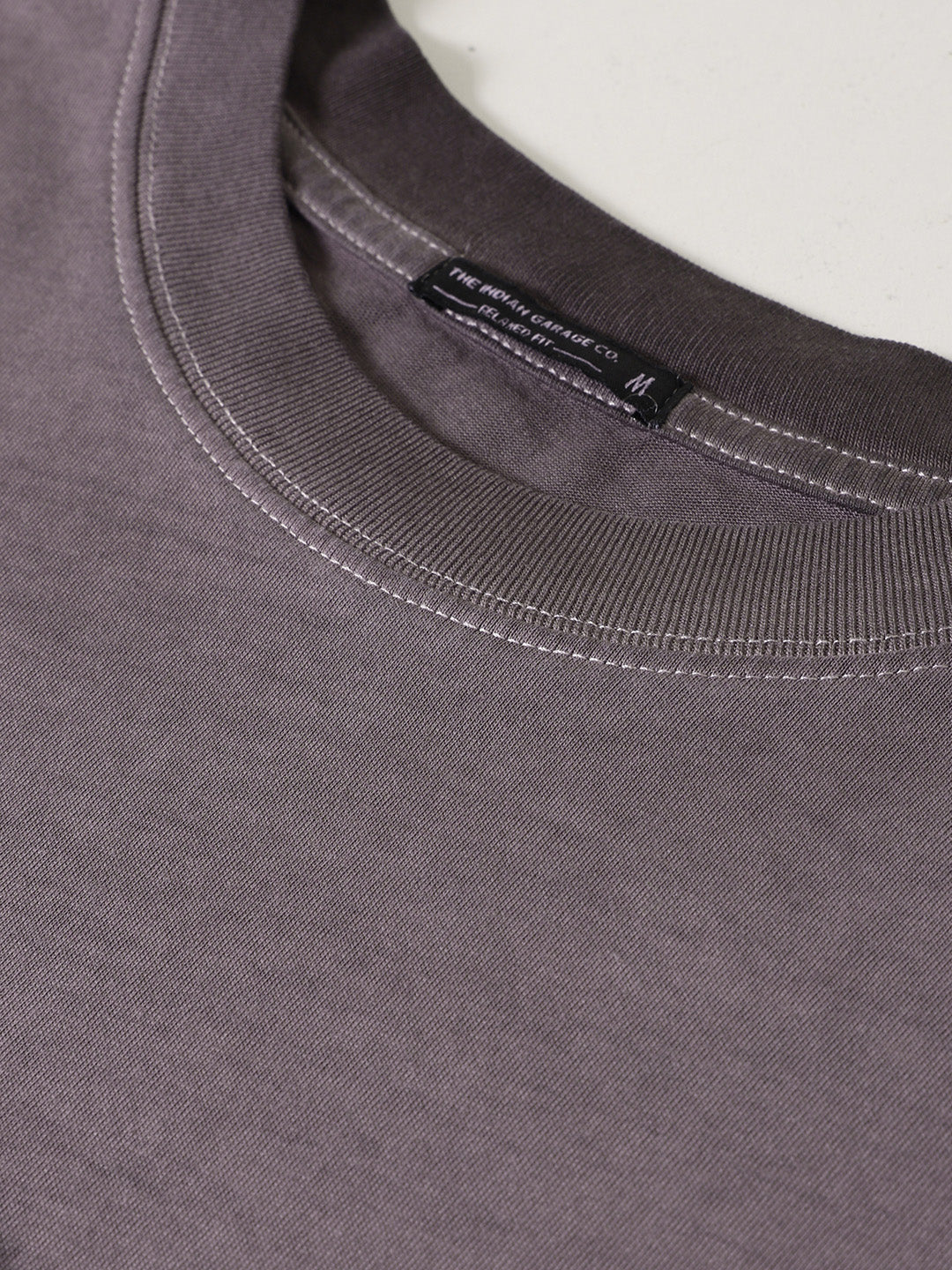 Men's Purple Relaxed Fit Graphic Street Wear T-Shirt