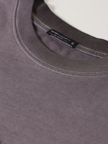 Men's Purple Relaxed Fit Graphic Street Wear T-Shirt