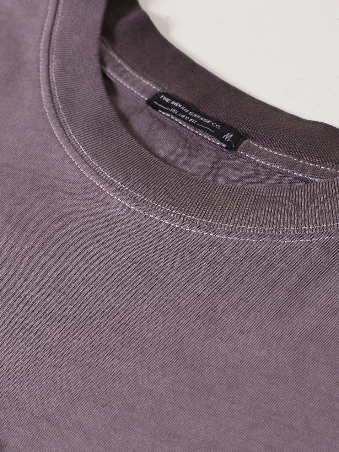 Men's Purple Relaxed Fit Graphic Printed 240 GSM Street Wear T-Shirt