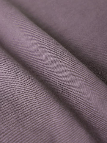 Men's Purple Relaxed Fit Graphic Printed 240 GSM Street Wear T-Shirt