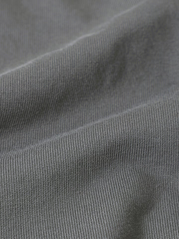 Men's Grey Relaxed Fit Graphic Printed 240 GSM Street Wear T-Shirt