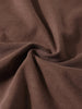 Men's Brown Relaxed Fit Graphic Street Wear T-Shirt