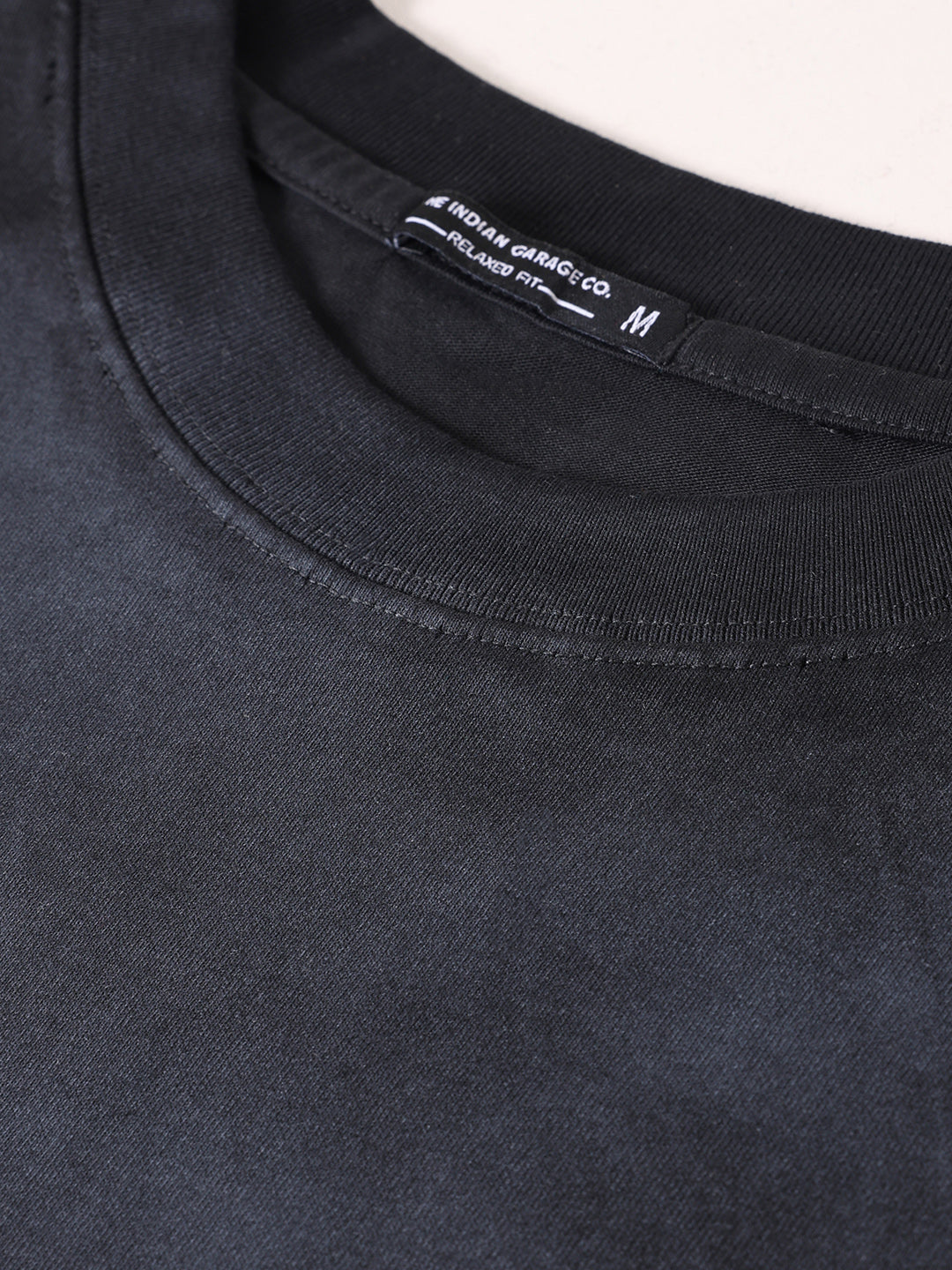 Men's Black Relaxed Fit Graphic Street Wear T-Shirt