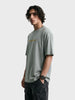 Men's Grey Relaxed Fit Graphic Printed 240 GSM Street Wear T-Shirt