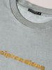 Men's Grey Relaxed Fit Graphic Street Wear T-Shirt