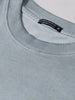 Men's Grey Relaxed Fit Graphic Printed 240 GSM Street Wear T-Shirt