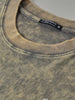 Men's Green Relaxed Fit Graphic Street Wear T-Shirt