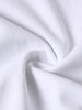 Men's White Relaxed Fit Graphic Street Wear T-Shirt