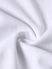 Men's White Relaxed Fit Graphic Printed 240 GSM Street Wear T-Shirt