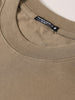 Men's Green Relaxed Fit Graphic Street Wear T-Shirt