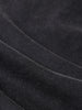 Men's Black Relaxed Fit Graphic Street Wear T-Shirt