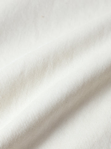 Men's Cream Relaxed Fit Graphic Printed 240 GSM Street Wear T-Shirt