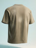 Men's Green Relaxed Fit Graphic Printed 240 GSM Street Wear T-Shirt