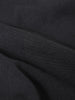Men's Black Relaxed Fit Graphic Printed 240 GSM Street Wear T-Shirt