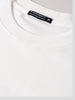 Men's White Relaxed Fit Embroided Street Wear T-Shirt