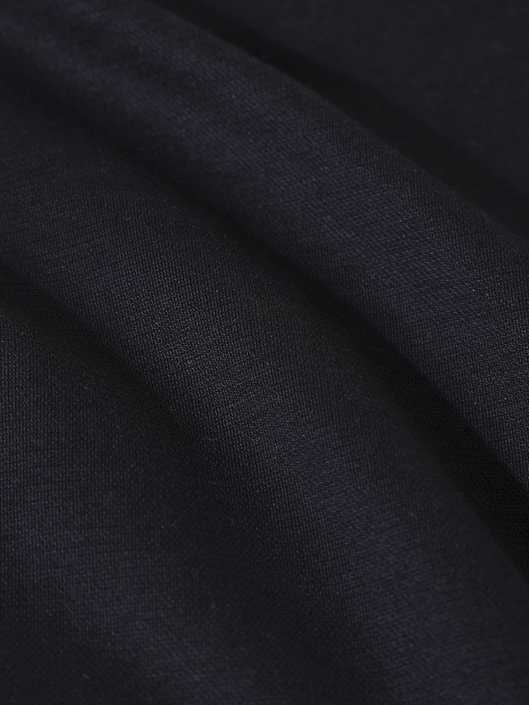 Men's Black Relaxed Fit Embroided Street Wear T-Shirt