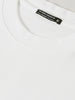 Men's White Relaxed Fit Embroided 240 GSM Street Wear T-Shirt