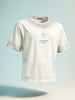 Men's Cream Relaxed Fit Graphic Printed 240 GSM Street Wear T-Shirt