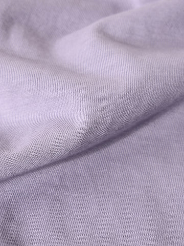 Men's Purple Relaxed Fit Graphic Street Wear T-Shirt