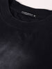 Men's Black Relaxed Fit Graphic Street Wear T-Shirt