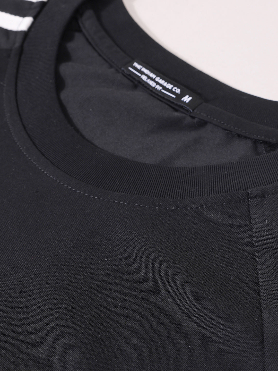 Men's Black Relaxed Fit Graphic Street Wear T-Shirt