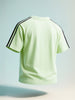 Men's Green Relaxed Fit Graphic Printed 240 GSM Street Wear T-Shirt