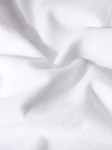 Men's White Relaxed Fit Graphic Street Wear T-Shirt