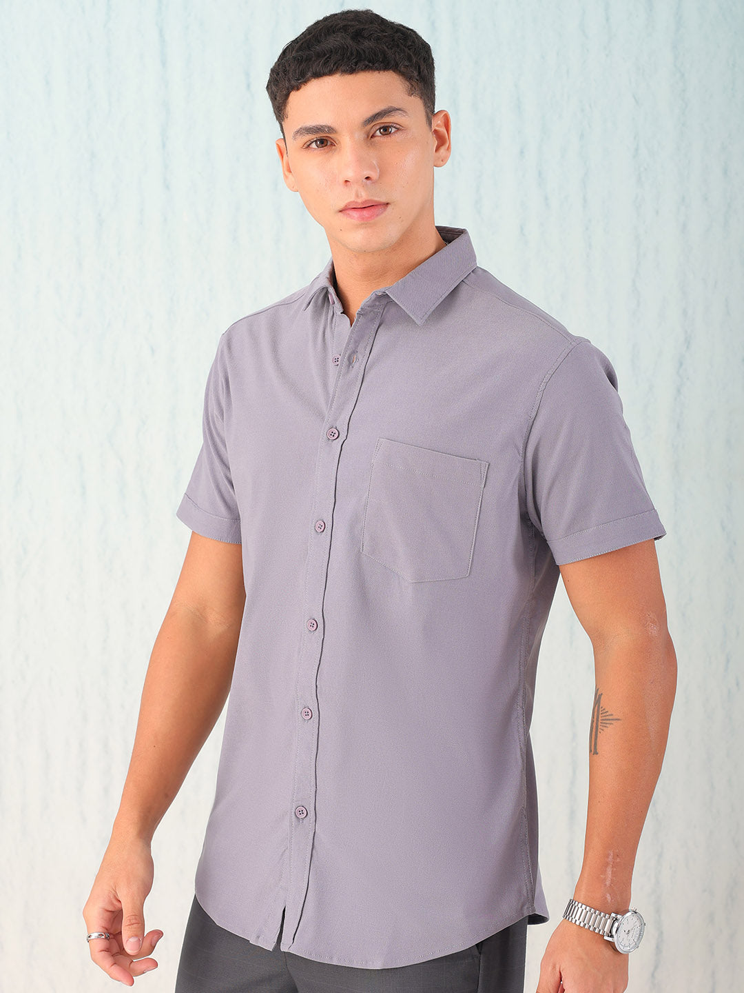 Men's Solid Shirt