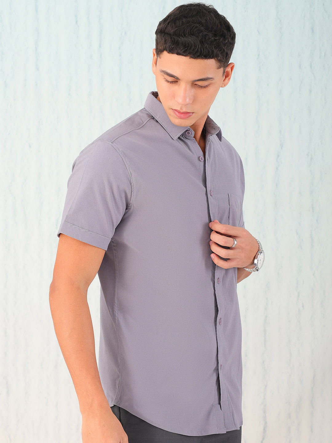 Men's Solid Shirt