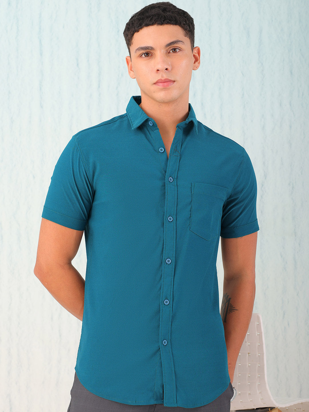 Men's Solid Shirt