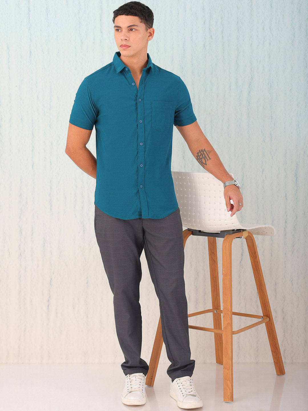 Men's Solid Shirt