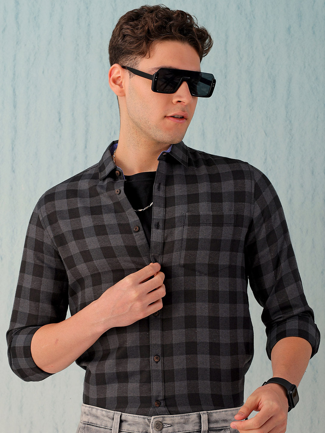 Men's Checked Shirt