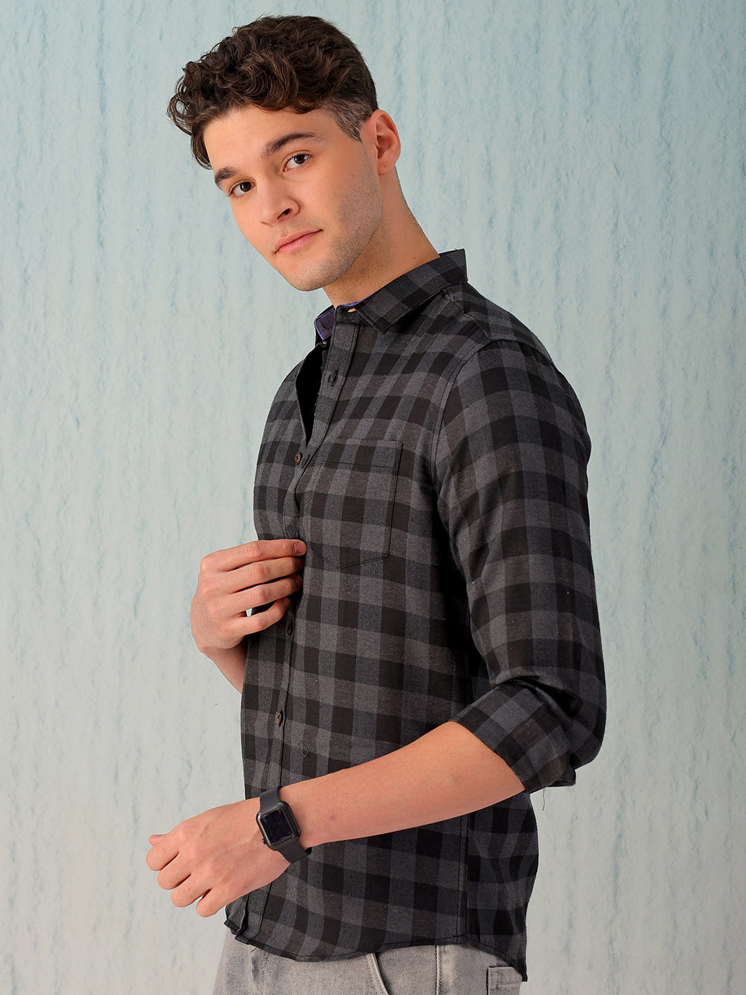 Men's Checked Shirt