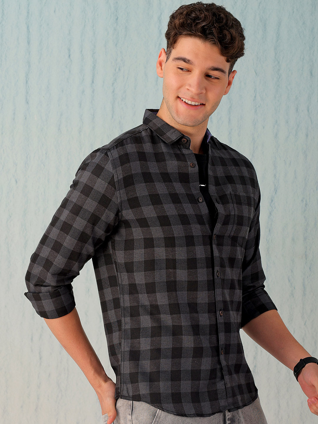 Men's Checked Shirt