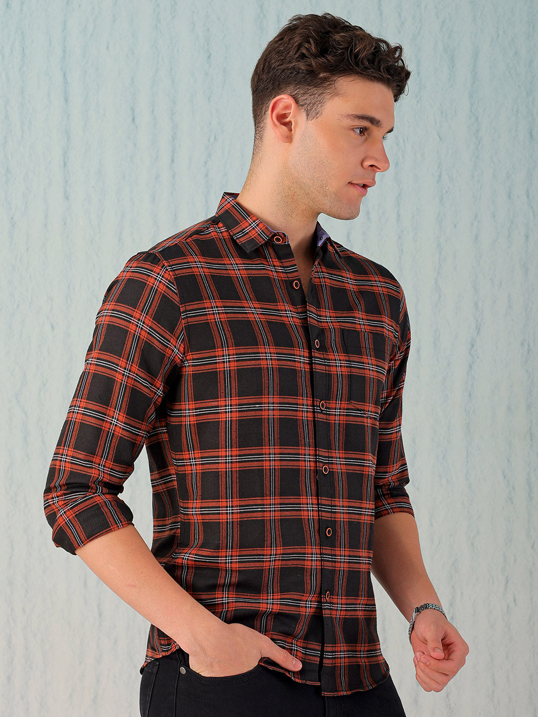 Men's Checked Shirt