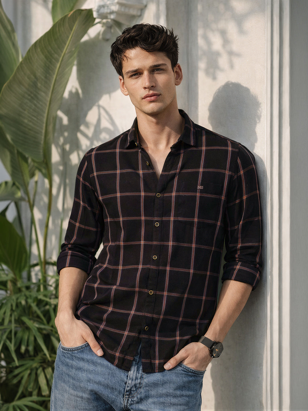 Men's Checked Shirt