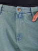 Shop Men's Solid Relaxed Fit Denim Shorts Online.