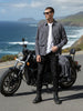 Men's Grey Boxy Fit Solid Korean Street Shirt