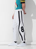 Men's Relaxed Fit White Joggers