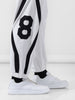 Men's Relaxed Fit White Joggers