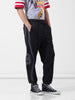 Men's Relaxed Fit Black Joggers