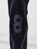 Men's Black Baggy Fit Printed Street Joggers