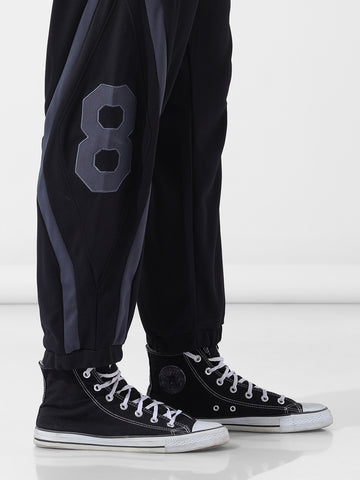 Men's Relaxed Fit Black Joggers