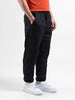 Men's Black Relaxed Fit Street Joggers