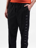 Men's Black Relaxed Fit Street Joggers