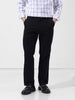 Men's Black Regular Fit Casual Chinos