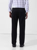 Men's Black Regular Fit Casual Chinos